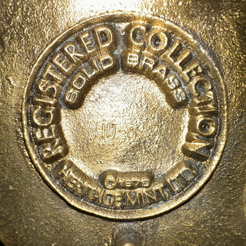 Heritage Mint Registered Collection Solid Brass 1… - image 3